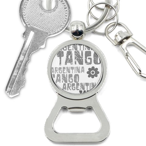 Argentina tango Bottle Opener Key Chain from ArtsNow.com Front