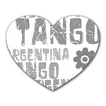 Argentina tango Mousepad (Heart)