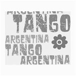Argentina tango Glasses Cloth (Small, Two Sides)