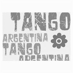 Argentina tango Glasses Cloth (Large, Two Sides) from ArtsNow.com Front