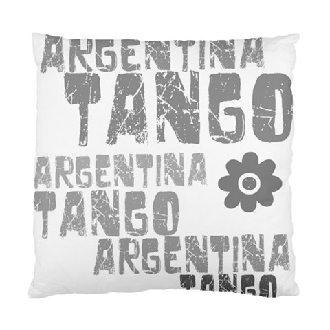 Argentina tango Cushion Case (Two Sides) from ArtsNow.com Front