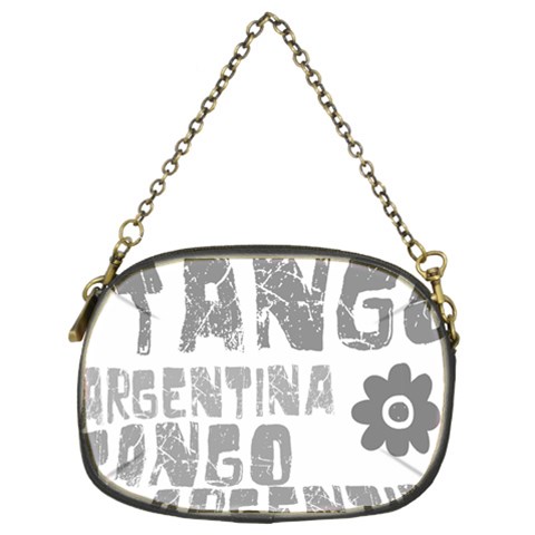 Argentina tango Chain Purse (Two Sides) from ArtsNow.com Front