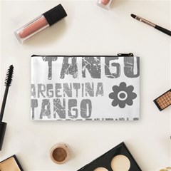 Argentina tango Cosmetic Bag (Small) from ArtsNow.com Back