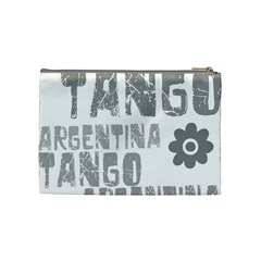 Argentina tango Cosmetic Bag (Medium) from ArtsNow.com Back