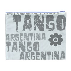 Argentina tango Cosmetic Bag (XL) from ArtsNow.com Back