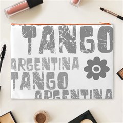 Argentina tango Cosmetic Bag (XL) from ArtsNow.com Back