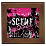 Scene Queen Framed Tile