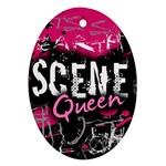 Scene Queen Ornament (Oval)