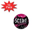 Scene Queen 1  Mini Button (10 pack) 