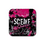 Scene Queen Rubber Coaster (Square)