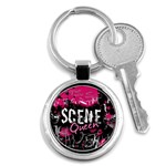 Scene Queen Key Chain (Round)