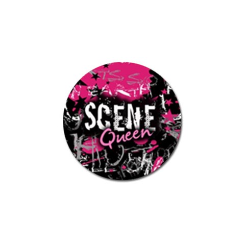 Scene Queen Golf Ball Marker (10 pack) from ArtsNow.com Front