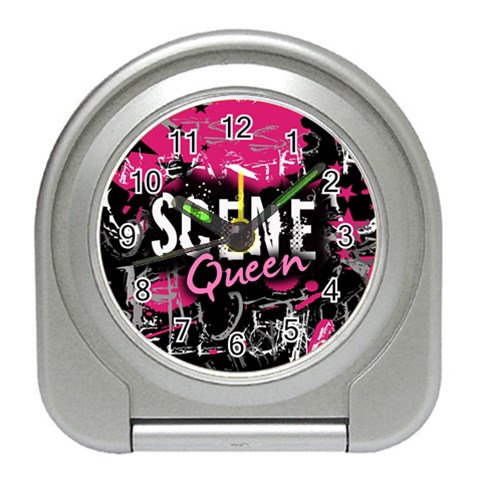 Scene Queen Travel Alarm Clock from ArtsNow.com Front