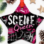 Scene Queen Star Ornament (Two Sides)