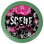 Scene Queen Color Wall Clock