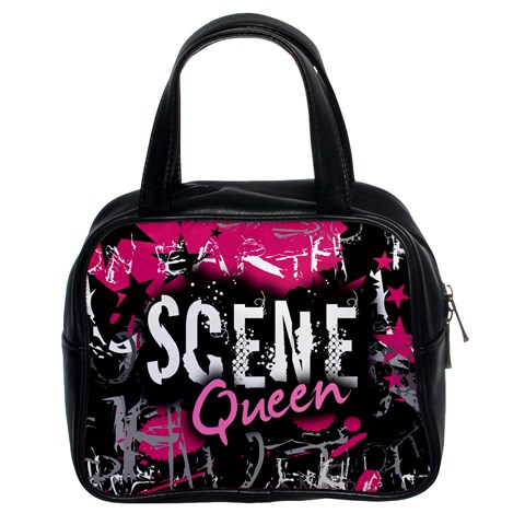 Scene Queen Classic Handbag (Two Sides) from ArtsNow.com Front