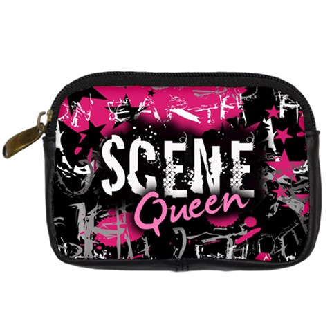 Scene Queen Digital Camera Leather Case from ArtsNow.com Front