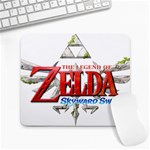 The Legend Of Zelda   Skyward Sword (logo) Large Mousepad