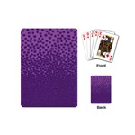 Purple Dot Playing Cards (Mini)