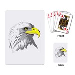 Bald Eagle Head Playing Cards Single Design