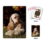 Cocker Spaniel Dog Playing Cards Single Design