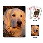 Golden Retriever Playing Cards Single Design