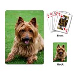 Australian Terrier Dog Playing Cards Single Design