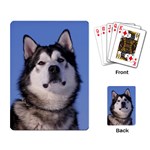 Alaskan Malamute Dog Playing Cards Single Design