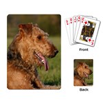 Airedale Terrier Dog Playing Cards Single Design