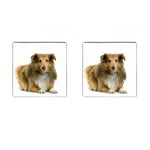 Shetland Sheepdog Dog Cufflinks (Square)