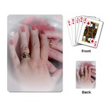 Loving Hands Playing Cards Single Design