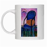 White Mug with Cat after Gauguin