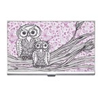 Owls and Butterflies 2 Business Card Holder