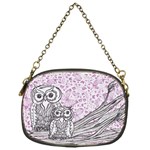 Owls and Butterflies 2 Chain Purse (One Side)