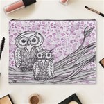 Owls and Butterflies 2 Cosmetic Bag (XL)