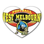 West Melbourne Mousepad (Heart)