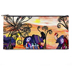 Indian Elephants Pencil Case from ArtsNow.com Front