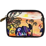 Indian Elephants Digital Camera Leather Case