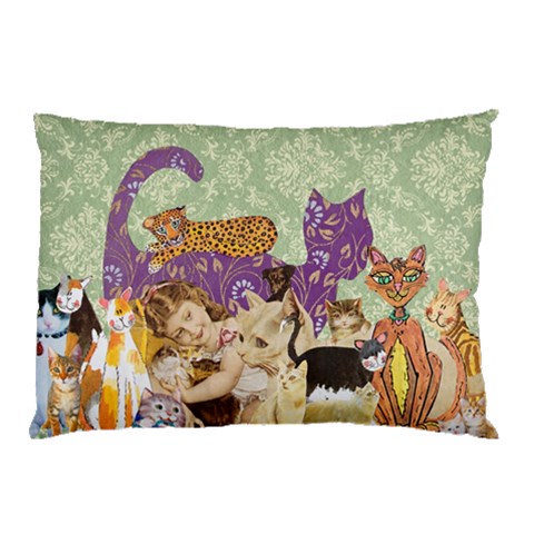 Cute Cat Collage 1 Pillow Case from ArtsNow.com 26.62 x18.9  Pillow Case