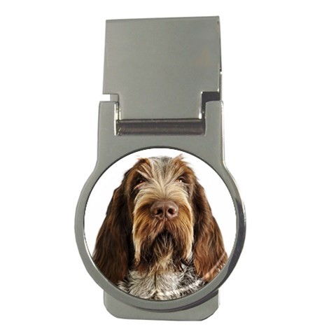 Spinone Italiano Dog Money Clip (Round) from ArtsNow.com Front