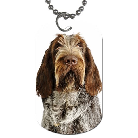 Spinone Italiano Dog Dog Tag (Two Sides) from ArtsNow.com Front