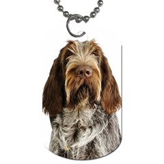 Spinone Italiano Dog Dog Tag (Two Sides) from ArtsNow.com Front