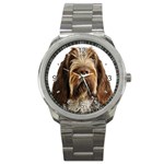 Spinone Italiano Dog Sport Metal Watch