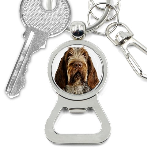 Spinone Italiano Dog Bottle Opener Key Chain from ArtsNow.com Front