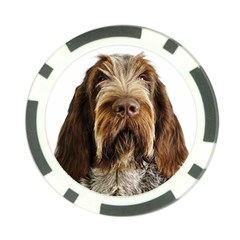 Spinone Italiano Dog Poker Chip Card Guard (10 pack) from ArtsNow.com Front
