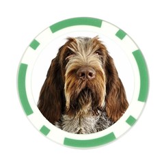 Spinone Italiano Dog Poker Chip Card Guard (10 pack) from ArtsNow.com Back