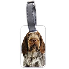 Spinone Italiano Dog Luggage Tag (two sides) from ArtsNow.com Front