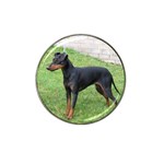 Manchester Terrier Dog Hat Clip Ball Marker