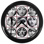 Piero Wall Clock (Black)