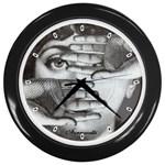 Piero Wall Clock (Black)